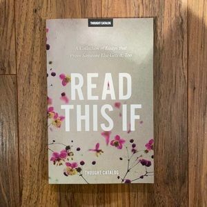 “Read This If” Book